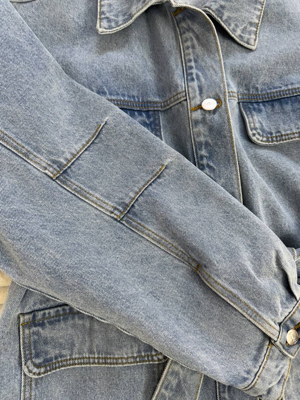 Oversized Women's Denim Jacket - VG Vitagrazia - VG VITAGRAZIA