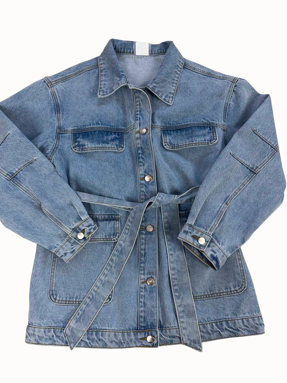 Oversized Boyfriend Denim Jacket | Streetwear Outerwear | VG